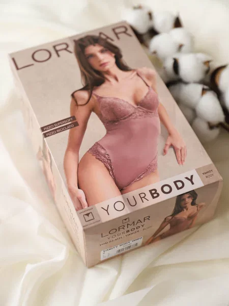 Боди Lormar синее