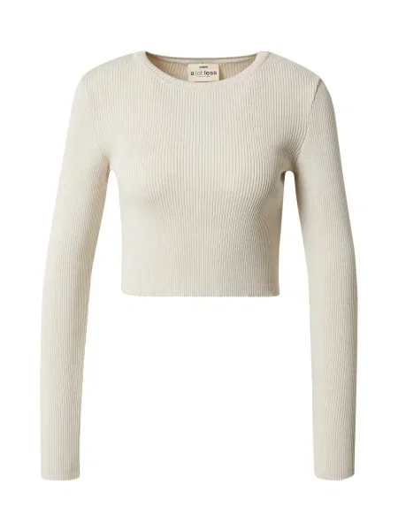 A LOT LESS Tricou Ina murdar alb