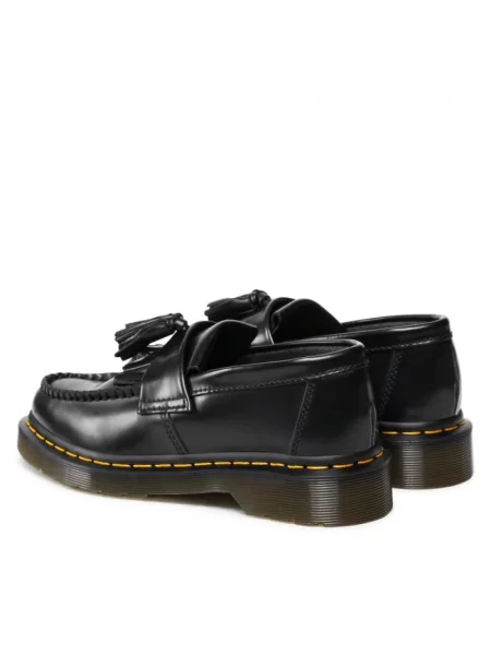 Dr. Martens Adrian Smooth Leather Tassel Loafers Kobiety Obuwie Dr. Martens Size: 7 czarny