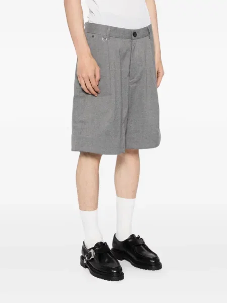 Pantaloni scurți Bape Black *a Bathing Ape® cu broderie negru