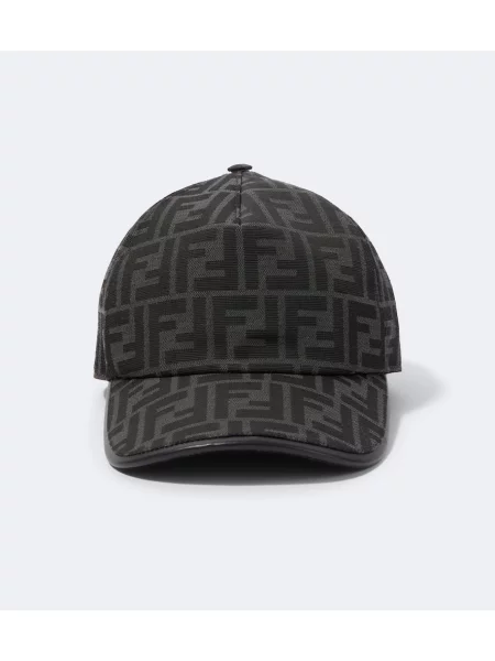 Șapcă Fendi din jacard negru