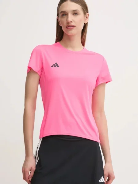 Běžecké tričko adidas Performance Adizero Essentials růžová