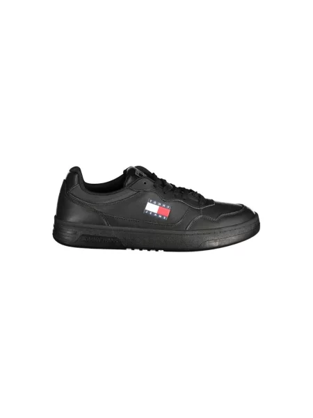 Tommy Jeans sneakersy skórzane TJM CUPSOLE LEATHER ESS czarny