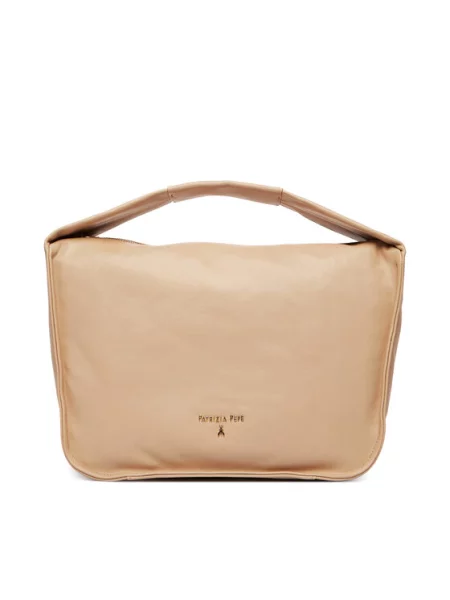 Ročna torba Patrizia Pepe bež