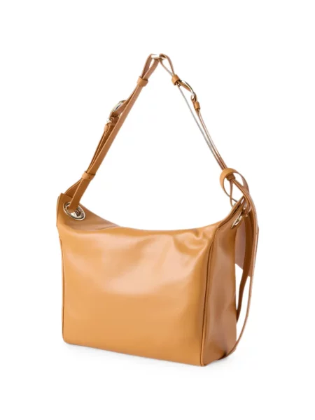 Geantă Furla din piele cu imagine maro