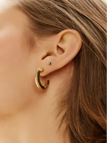 Cercei Calvin Klein auriu