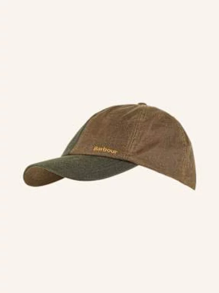 Barbour czapka bejsbolówka brązowa