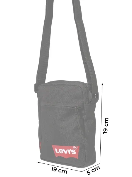 LEVI'S Torba preko ramena crna