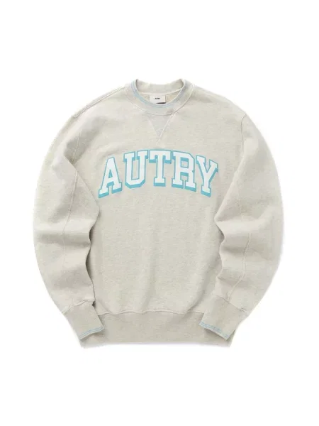 Bluza Autry z logo szara