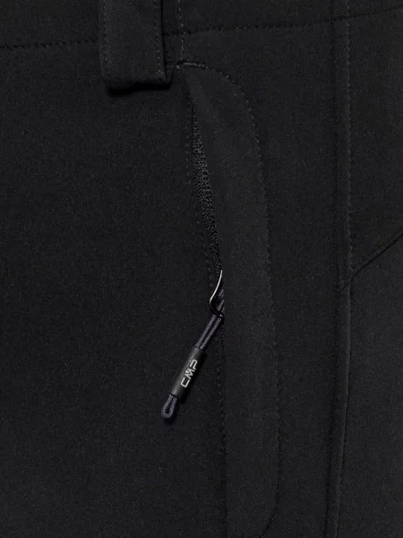 Dětské softshellové kalhoty CMP G Long black černé