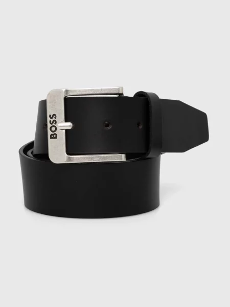 BOSS de piele barbati negru