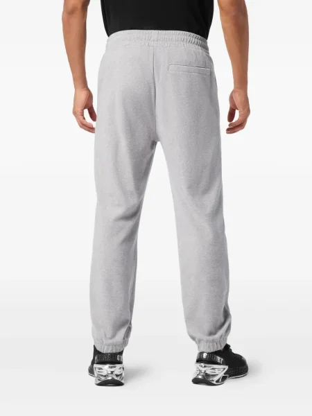 Kalhoty jogger Plein Sport s autogramem šedé