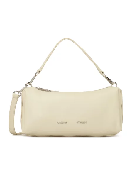 Torebka skórzana Kazar Studio skórzana beżowa