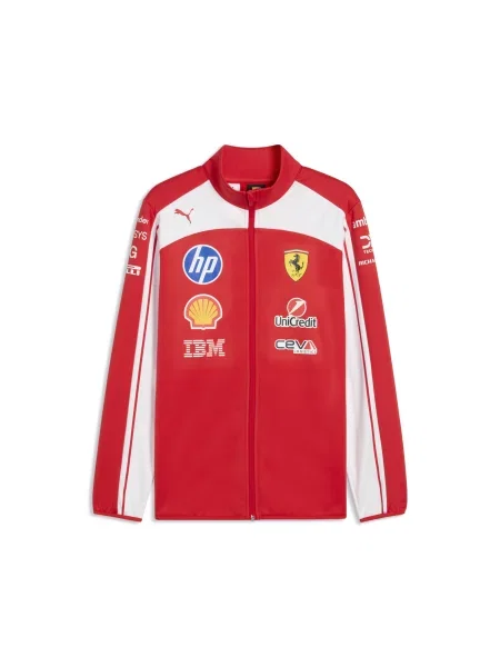 PUMA Kurtka softshell unisex Scuderia Ferrari HP Akcesoria S czerwony