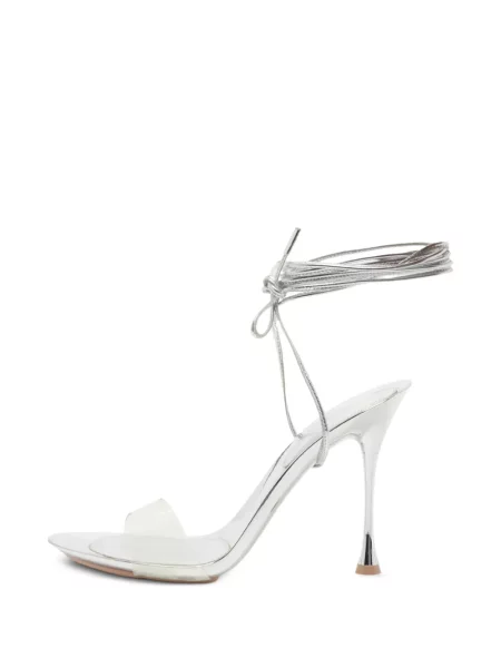 Sandale Gianvito Rossi plic alb