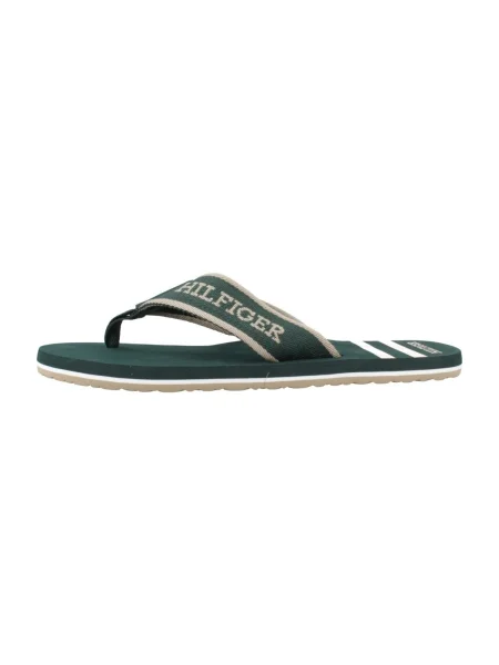 Olcsóbban. Férfi Tommy Hilfiger Sporty Beach Sandal szandál flip flop hunter. Méret: 44 EU zöld