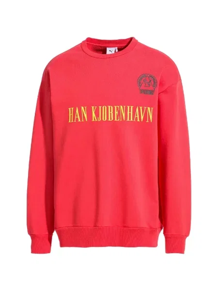 Hanorac crewneck Puma roșu