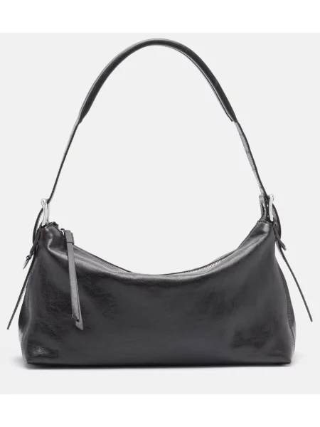 Geanta de piele Lemaire din piele maro