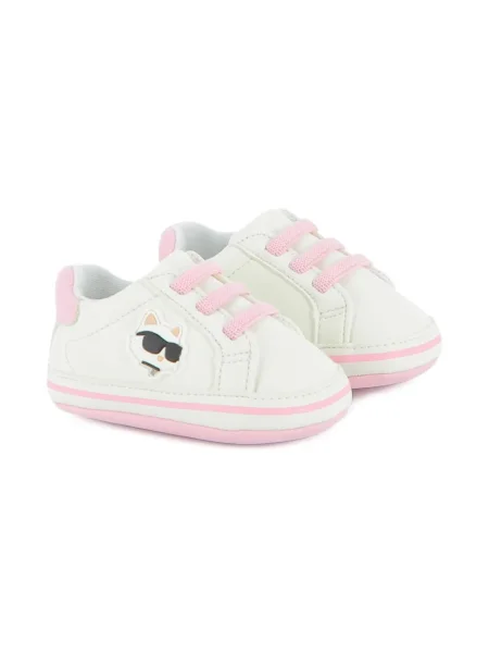 Sneakersy dziecięce Karl Lagerfeld białe