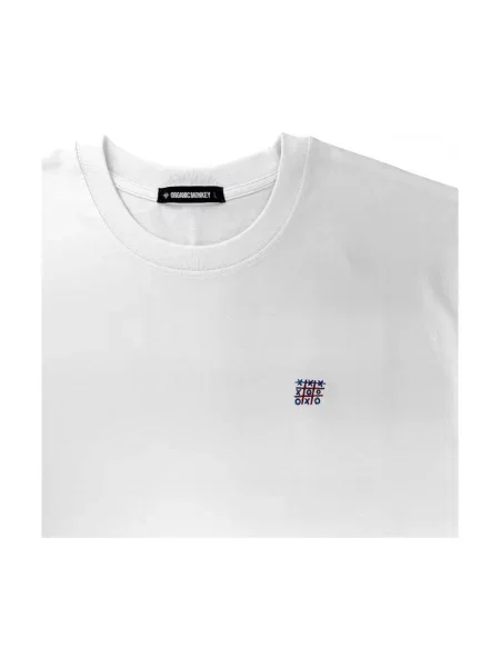 Tricou Organic Monkey alb