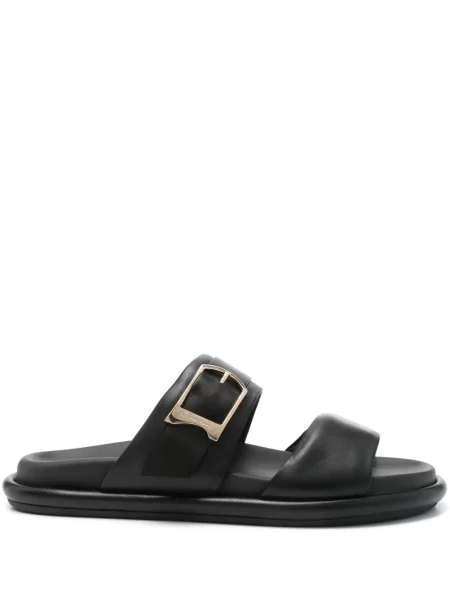 Sandale Santoni din piele negru