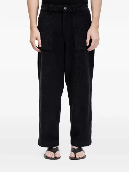 Pantaloni Osklen din tweed negru