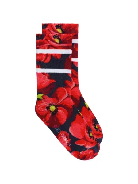 Skarpety dziecięce Dolce And Gabbana czarne