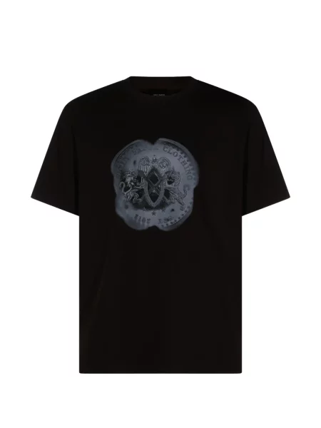 Tricou Daily Paper cu imagine negru