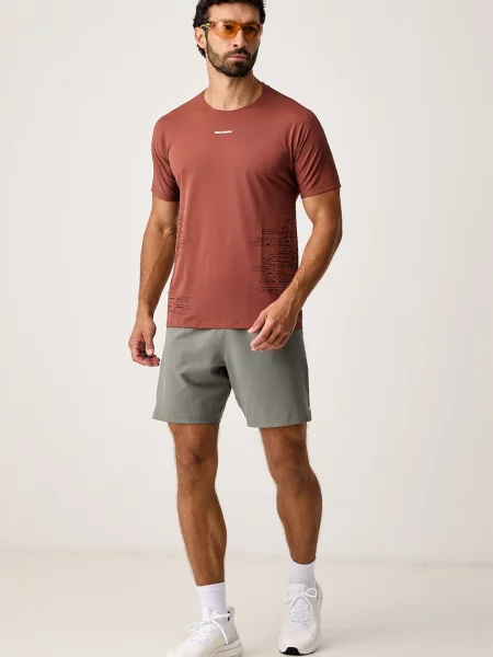 Salomon tricou pentru bărbați maro