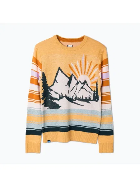 KAVU дамски пуловер Hillrose gold valley жълто
