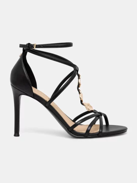 Guess sandale CHAELLA negru