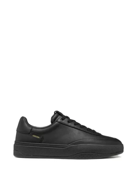 Sneakerși Geox din piele negru