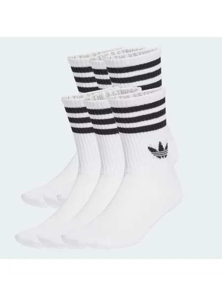 Skarpetki Crew 6 Pairs białe