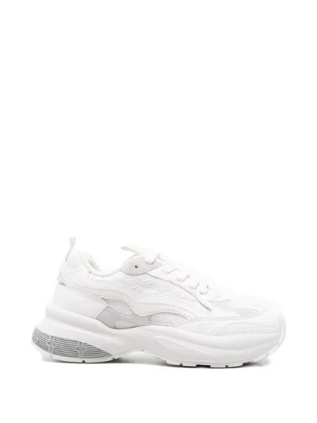 Sneakerși Emporio Armani din piele alb