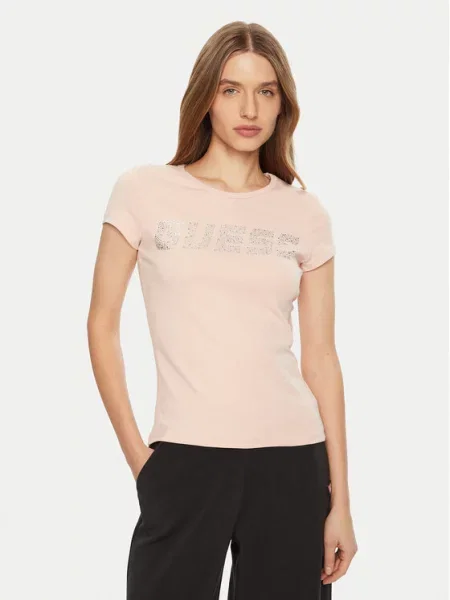 Футболка Guess розовая