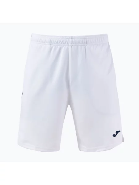 Pantaloni scurți pentru bărbați Joma Terra white/turquoise fluor alb