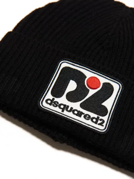 Dětské čepice Dsquared2 černý