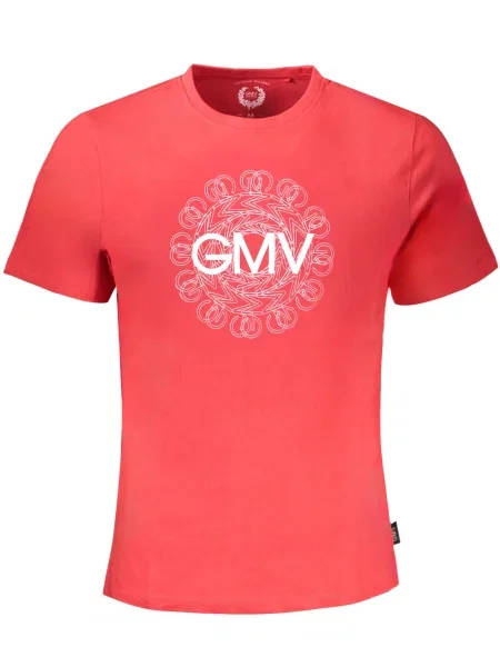 Tricou Gian Marco Venturi scurt roșu