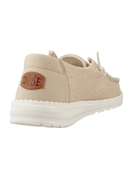 Pantofi Heydude din canvas bej