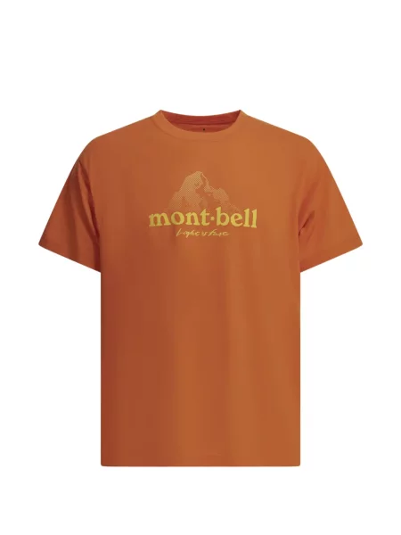 Tricou Montbell cu buline cu autograf portocaliu