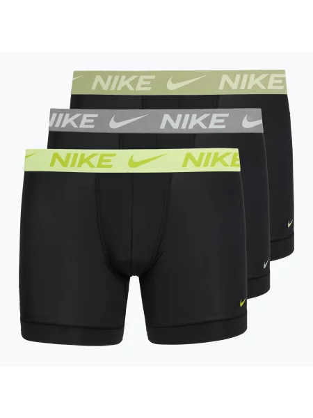 Boxeri pentru bărbați Nike Dri-Fit Essential Micro 3 pack folkstone gray gri