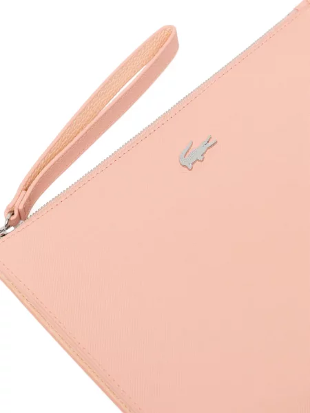 Geantă plic Lacoste roz