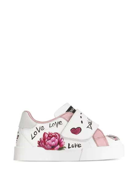 Dětské tenisky Dolce & Gabbana Portofino bílé