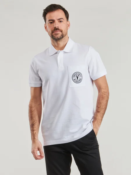 Polo Versace Jeans Couture alb