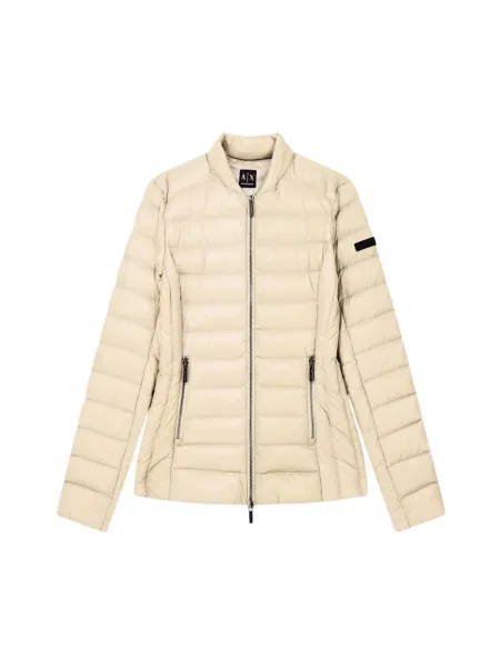 Kurtka puchowa Armani Exchange beżowa