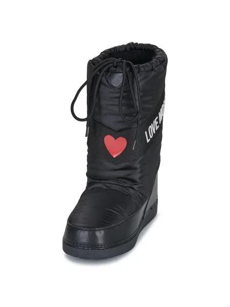 Cizme de zăpadă Love Moschino negru