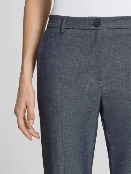Spodnie w eleganckim denimowym wyglądzie Jake*s Collection granatowe