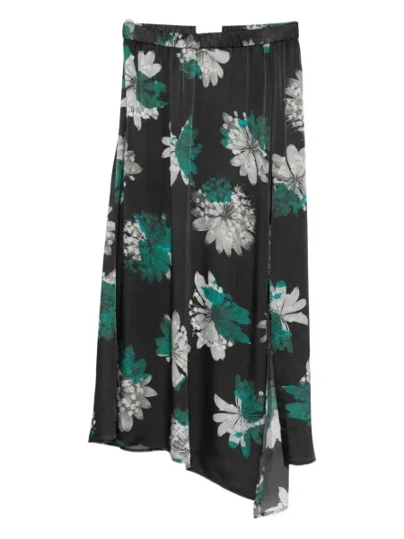 Fustă Christian Wijnants cu model floral negru