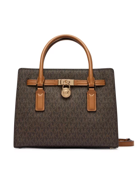 MICHAEL Michael Kors Torbica Hamilton Moderne Tamno smeđa
