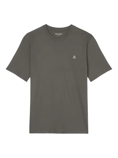 Tricou polo Marc O'polo cu broderie gri